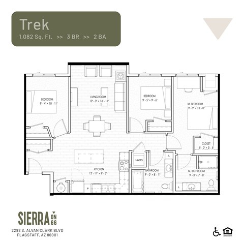 Sierra on 66-Trek Floor Plan