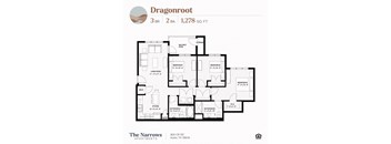 The Dragonroo floorplan at The Narrows in Hutto, TX.
