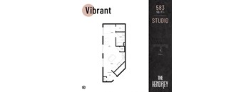 The Hendrey-Vibrant Floor Plan