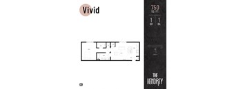 The Hendrey-Vivid Floor Plan
