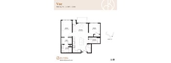 Vue Floor Plan at Belterra Apartments in Plymouth, MN
