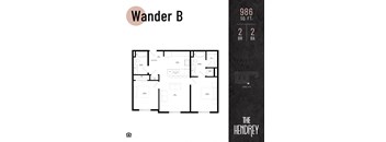 The Hendrey-Wander B Floor Plan