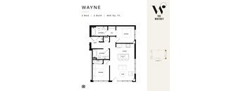 The Whitney-Wayne Floor Plan