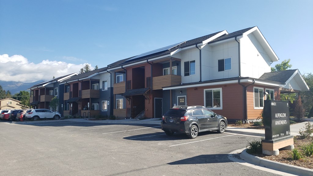 Alpenglow Building View from Parking Lot