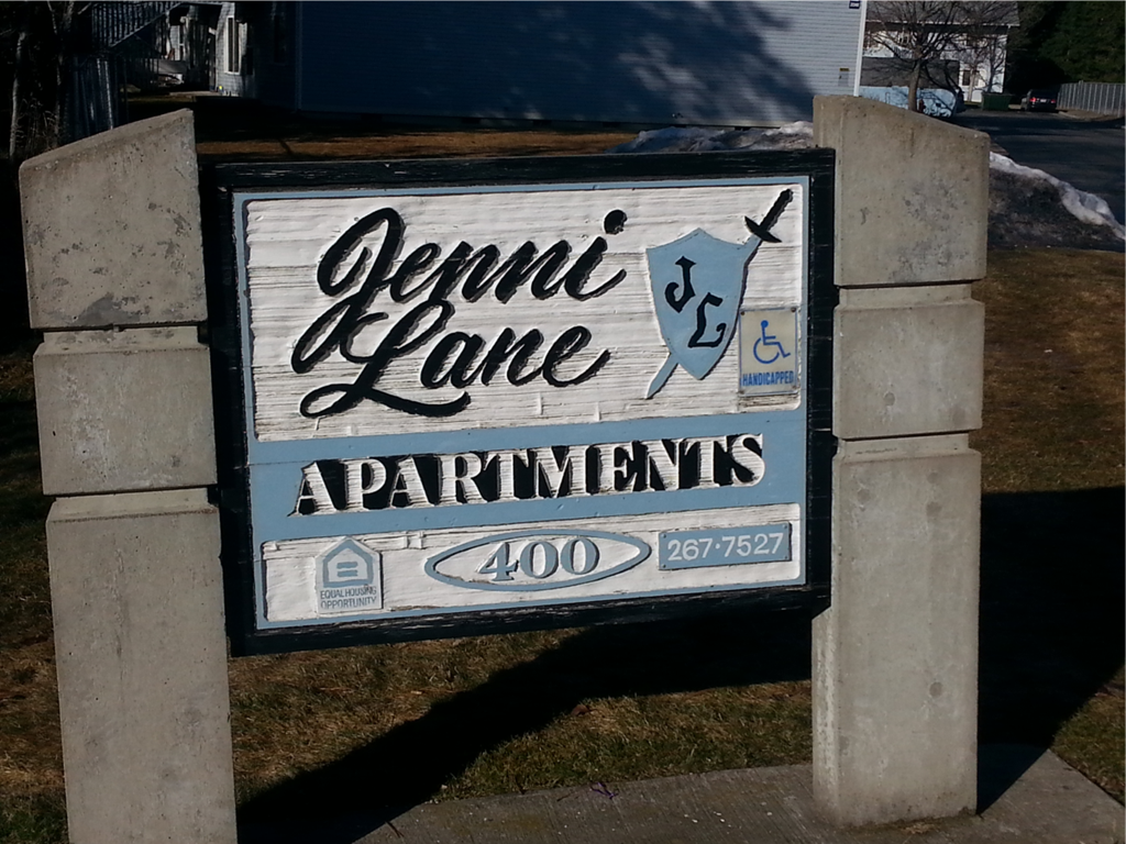 Jenni Lane Property Sign