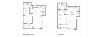 The Sandstone 1 Bedroom Floor Plan