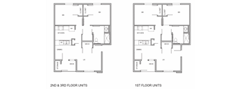 The Sandstone 2 Bedroom Floor Plan