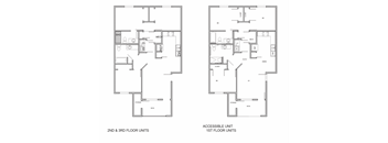 The Sandstone 3 Bedroom Floor Plan