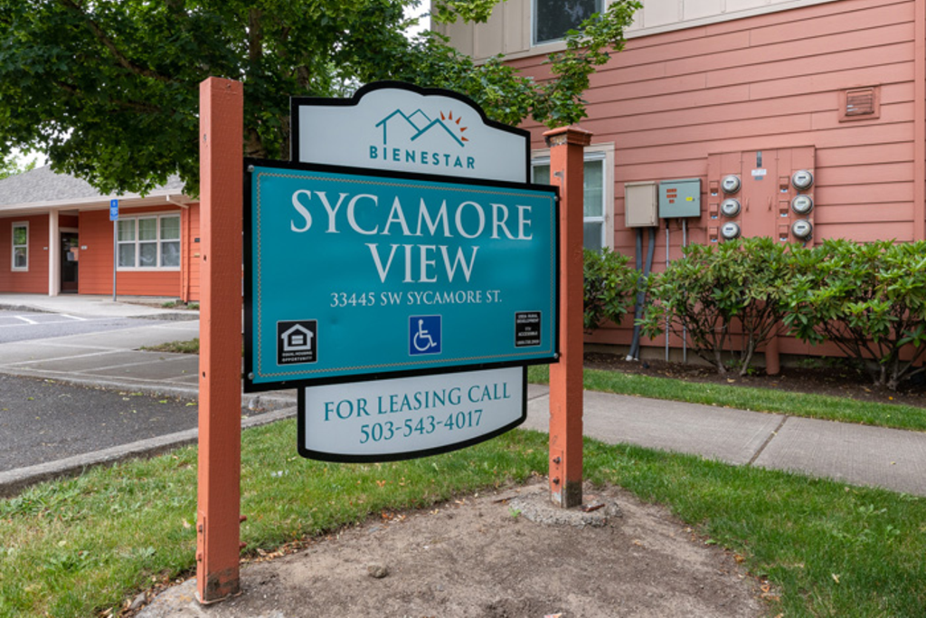 Sycamore Property Sign