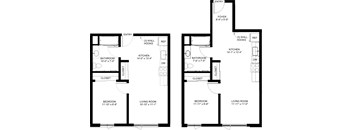 a floor plan of a house