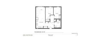 this is the floor plan of the renovated apartment