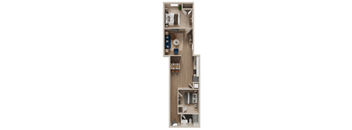 2 bed 2 bath at The Dean at Creekview Apartments, Newark