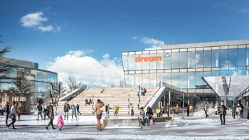 Dream office beside skating rink in winter. - Photo Gallery 3