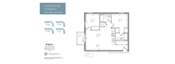 2 Bedroom Corner |