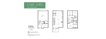 a typical floor plan of a 2 bedroom apartment