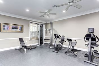 Fitness Center at County Center Crossing Apartments in Woodbridge, VA