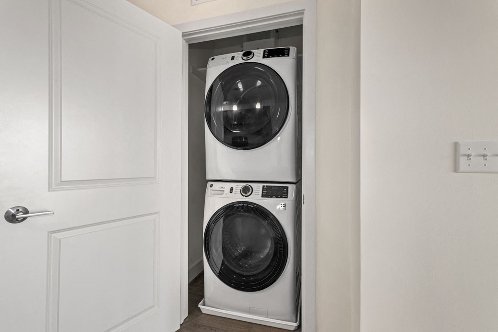 Full sized washer and dryer in each home Avenue Gran Apartments in White Marsh, MD