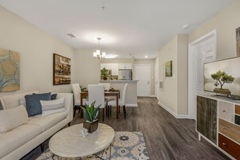 Wood Floor Living Room Wood Floor Living Room at Westerly at Worldgate, Virginia - Photo Gallery 4