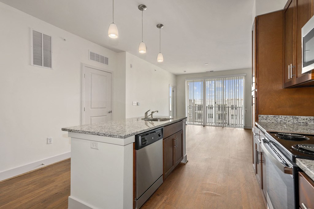 Kitchen Island Avenue Grand Apartments in White Marsh, MD 21236