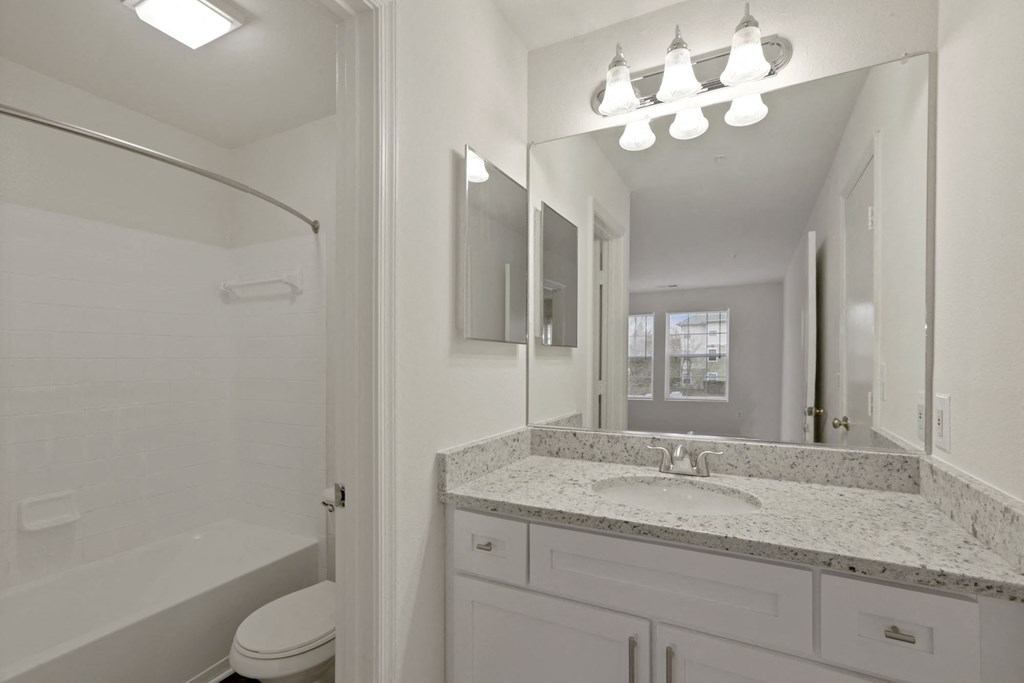 Bathroom with Vanity Lights at The Fields of Manassas, Manassas, VA, 20109