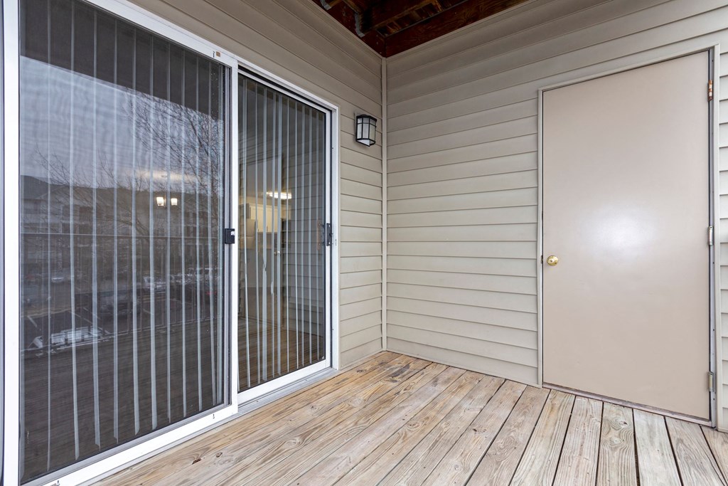 Balcony And Patio at The Fields of Manassas, Manassas, Virginia