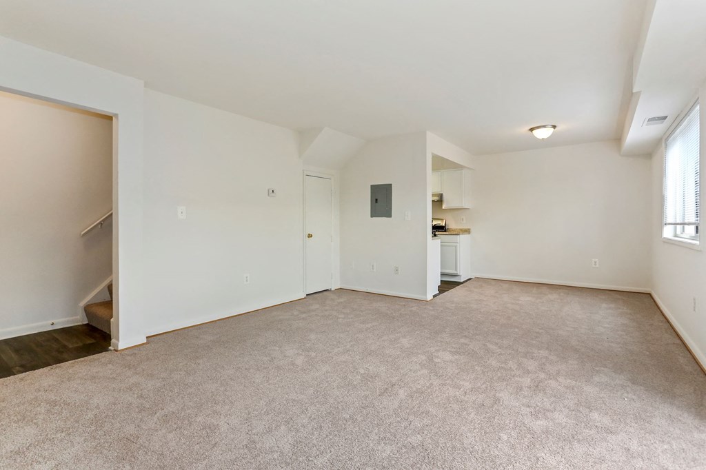Spacious Living Room at The Fields of Alexandria, Virginia