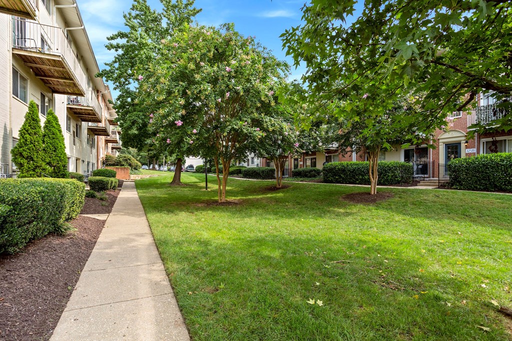 Green Space Walking Trails at The Fields of Alexandria, Alexandria, VA, 22304