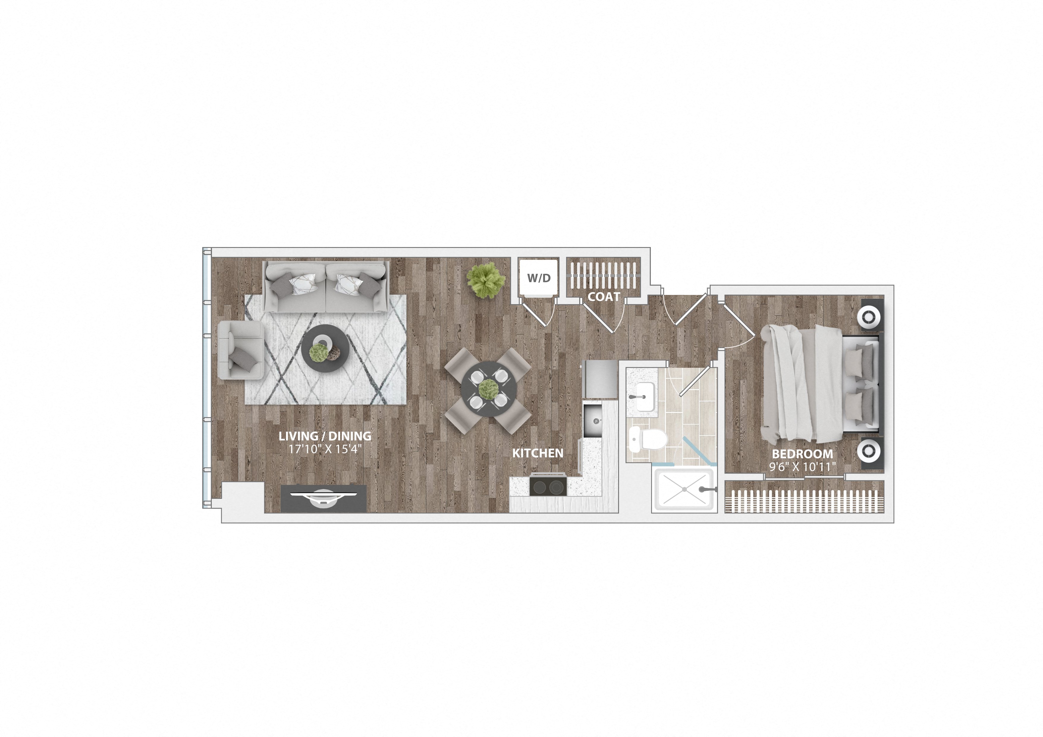 A3A Floor Plan at 1305 Dock Street, Maryland