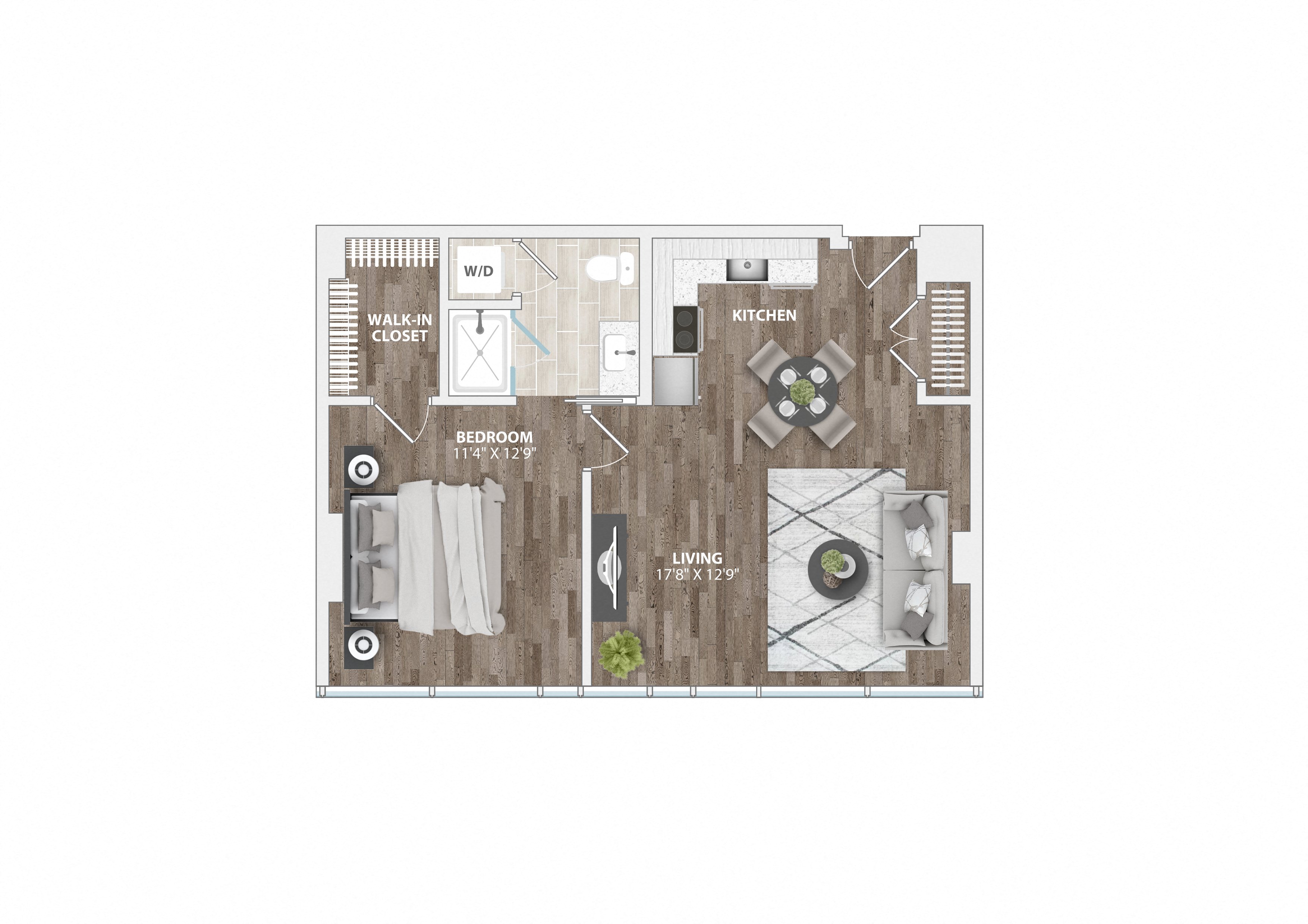 A4A Floor Plan at 1305 Dock Street, Maryland
