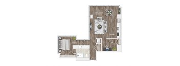A9D Floor Plan at 1305 Dock Street, Baltimore, 21231