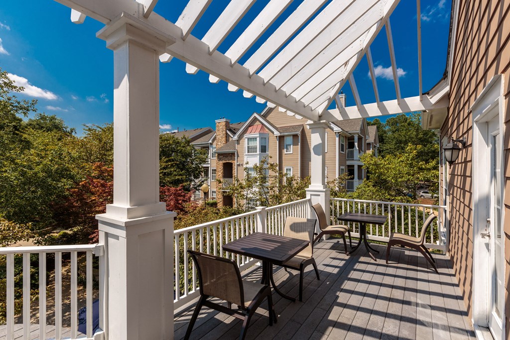 Large Balcony And Patio at Cascades Overlook, Sterling, 20165