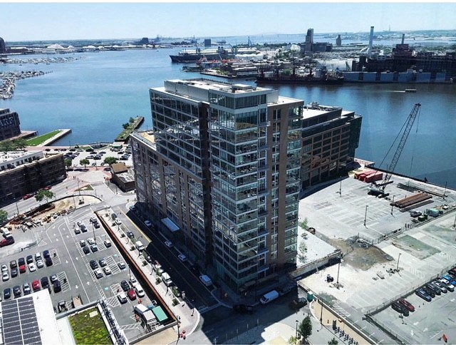 Aerial View Of Apartment at 1405 Point, Baltimore