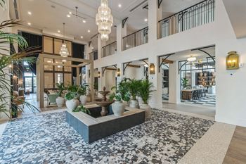 the lobby at the preserve apartments  at La Unión, Florida, 33605