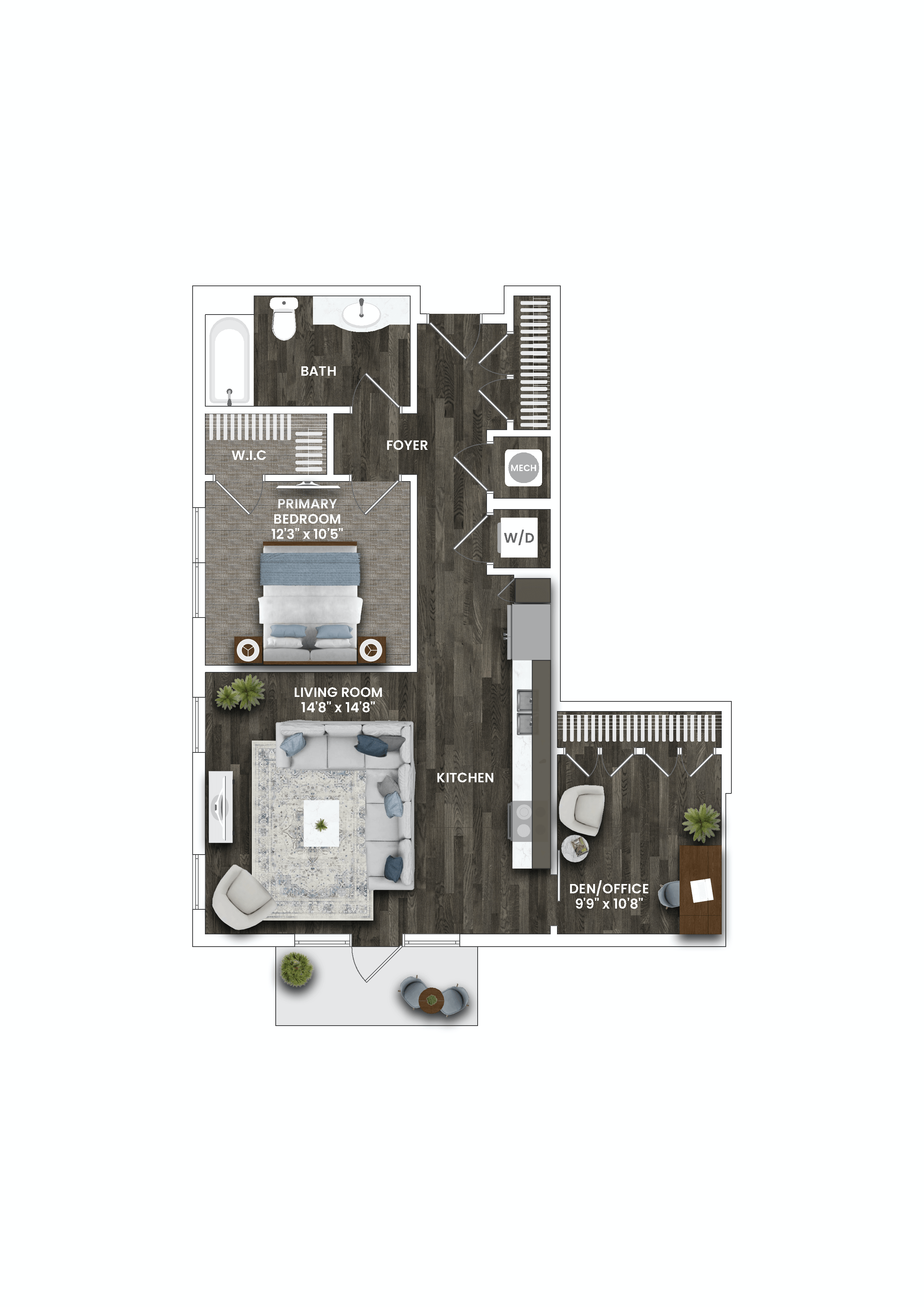 a floor plan of our 2100 sq ft