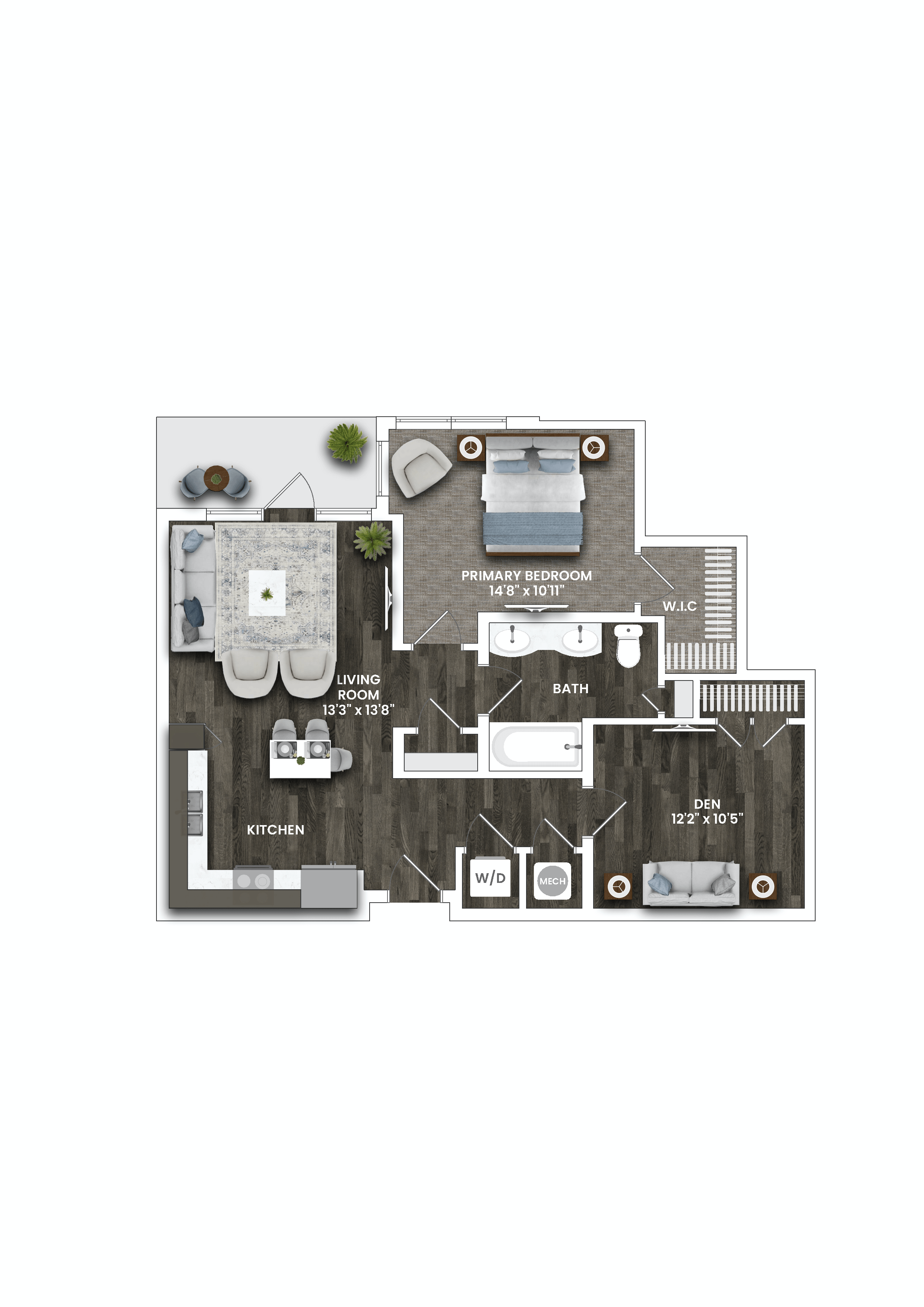 a floor plan of 4 bedroom 2100 sq ft