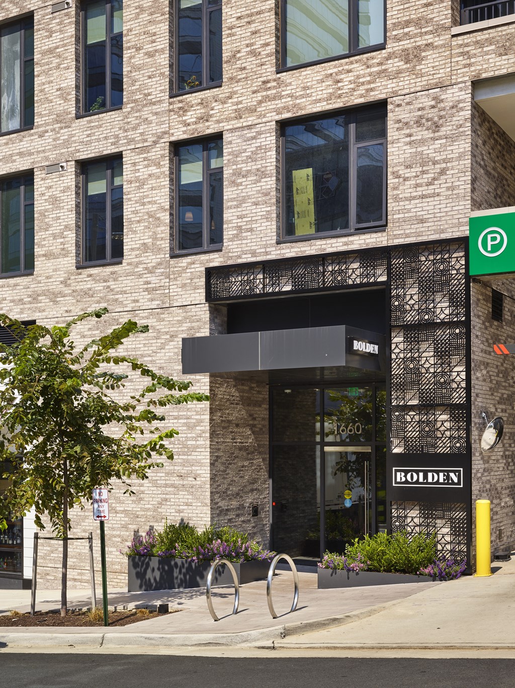 entrance to the community