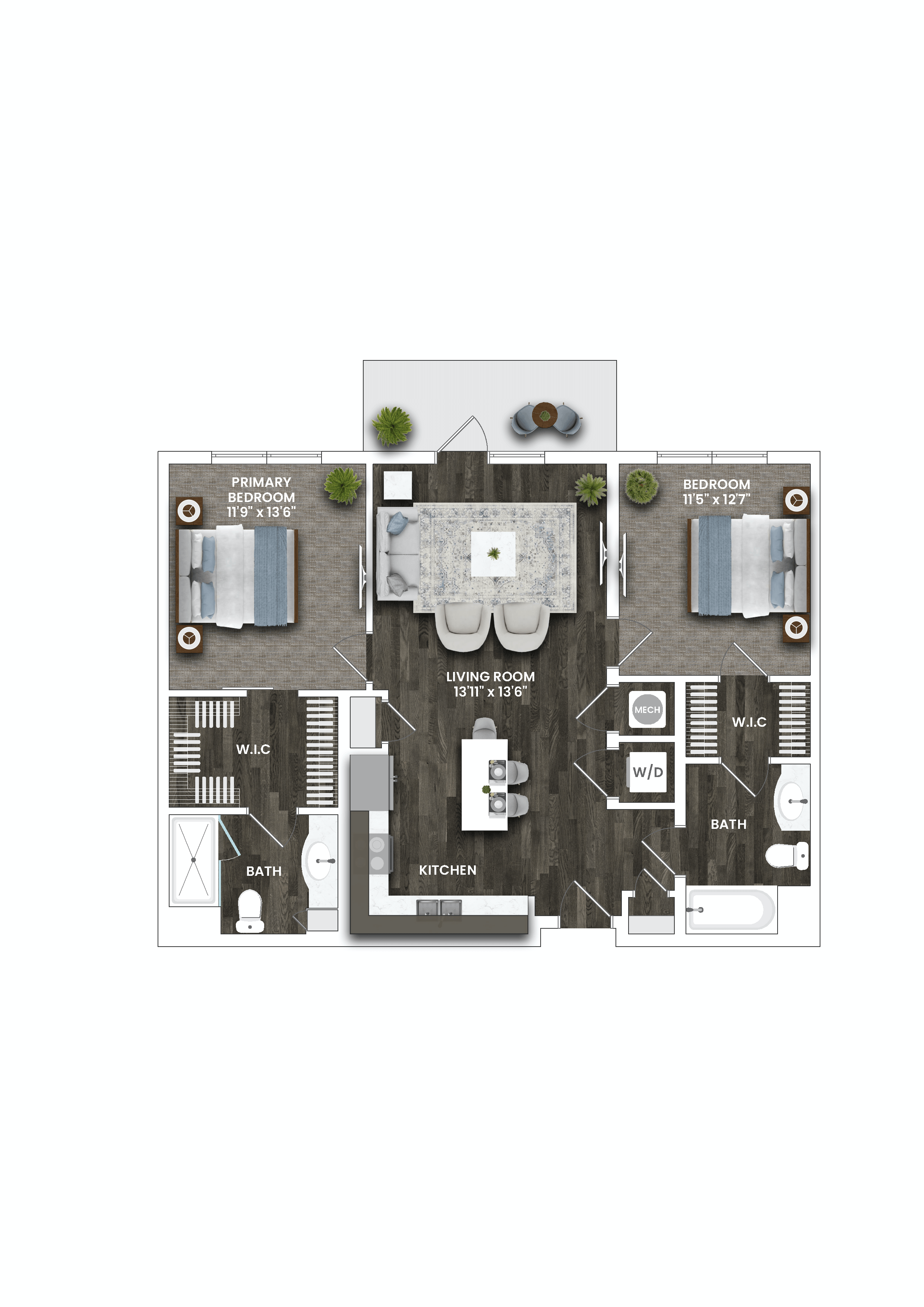 a floor plan of 4 bedroom 2100 sq ft