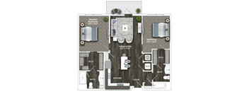 770 3 bedroom floor plan apartments for rent