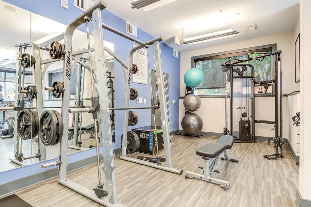 Two Level Fitness Center at 800 Carlyle, Alexandria, Virginia