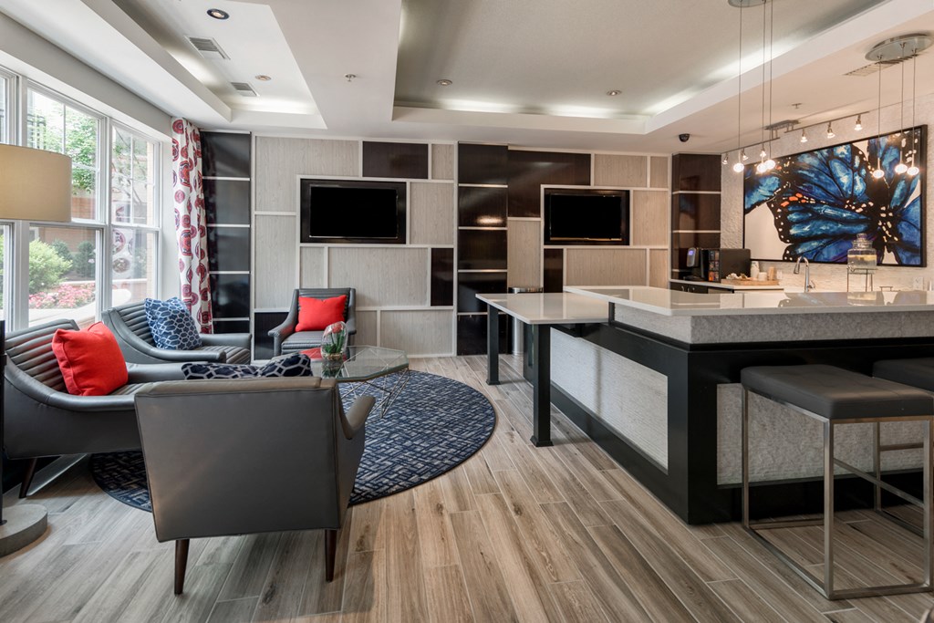 Beautiful Clubhouse at 800 Carlyle, Alexandria, VA