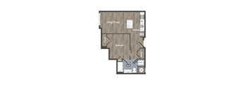 A23Z  Floor Plan at Park Kennedy, Washington
