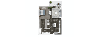 A6A Floor Plan at La Unión, Tampa, FL 33605