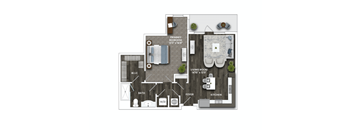 A9A Floor Plan at La Unión, Tampa Florida