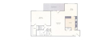 A1 Floor Plan at Amberleigh, Virginia