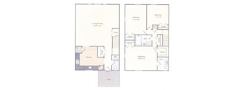 CTH1 Floor Plan at Amberleigh, Fairfax, VA, 22031