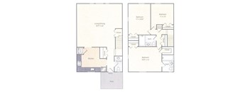 CTH2 Floor Plan at Amberleigh, Virginia, 22031