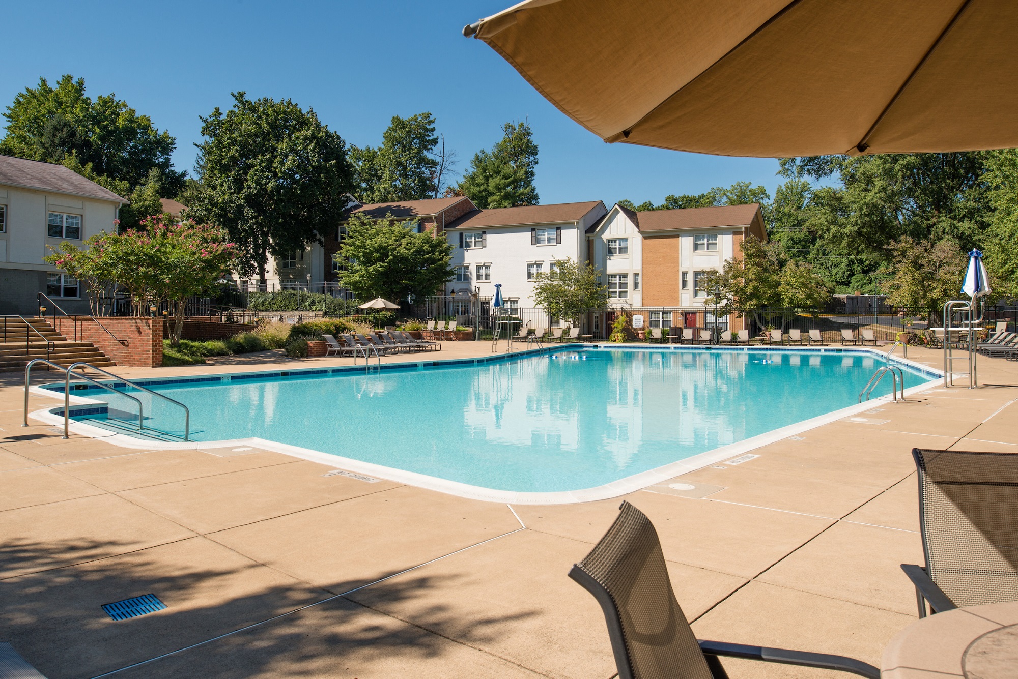 Invigorating Swimming Pool at Amberleigh, Fairfax, Virginia