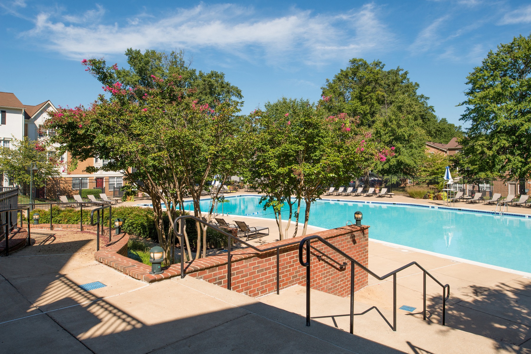 Swimming Pool With Relaxing Sundecks at Amberleigh, Fairfax
