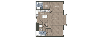 B10B  Floor Plan at Park Kennedy, Washington, 20003