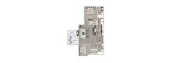 B2 Floor Plan at Palmetto Grove, South Carolina, 29406